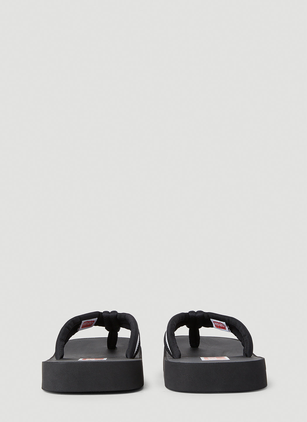 Kenzo Women Logo Patch Flip Flops by Luosophy