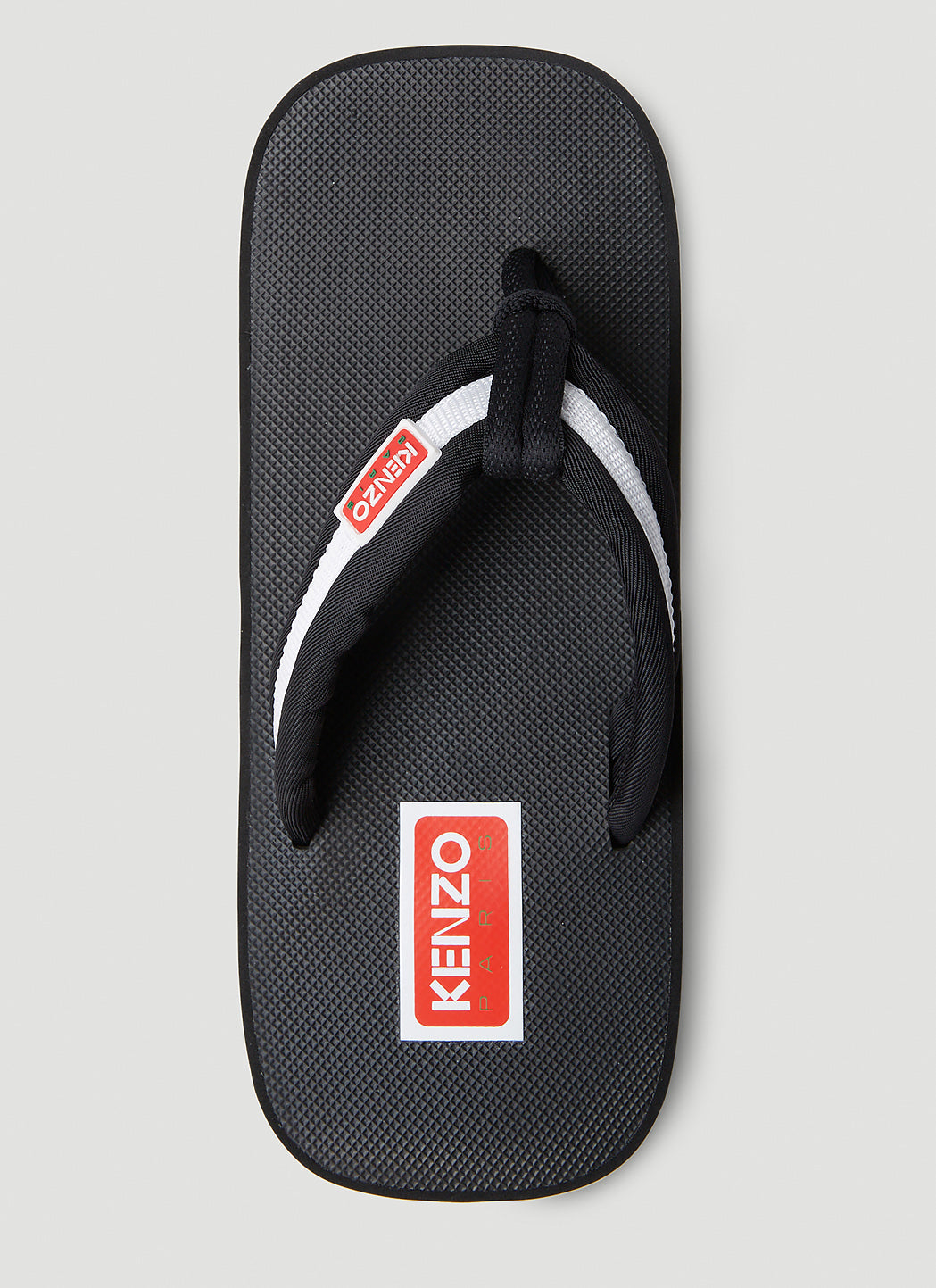 Kenzo Women Logo Patch Flip Flops by Luosophy