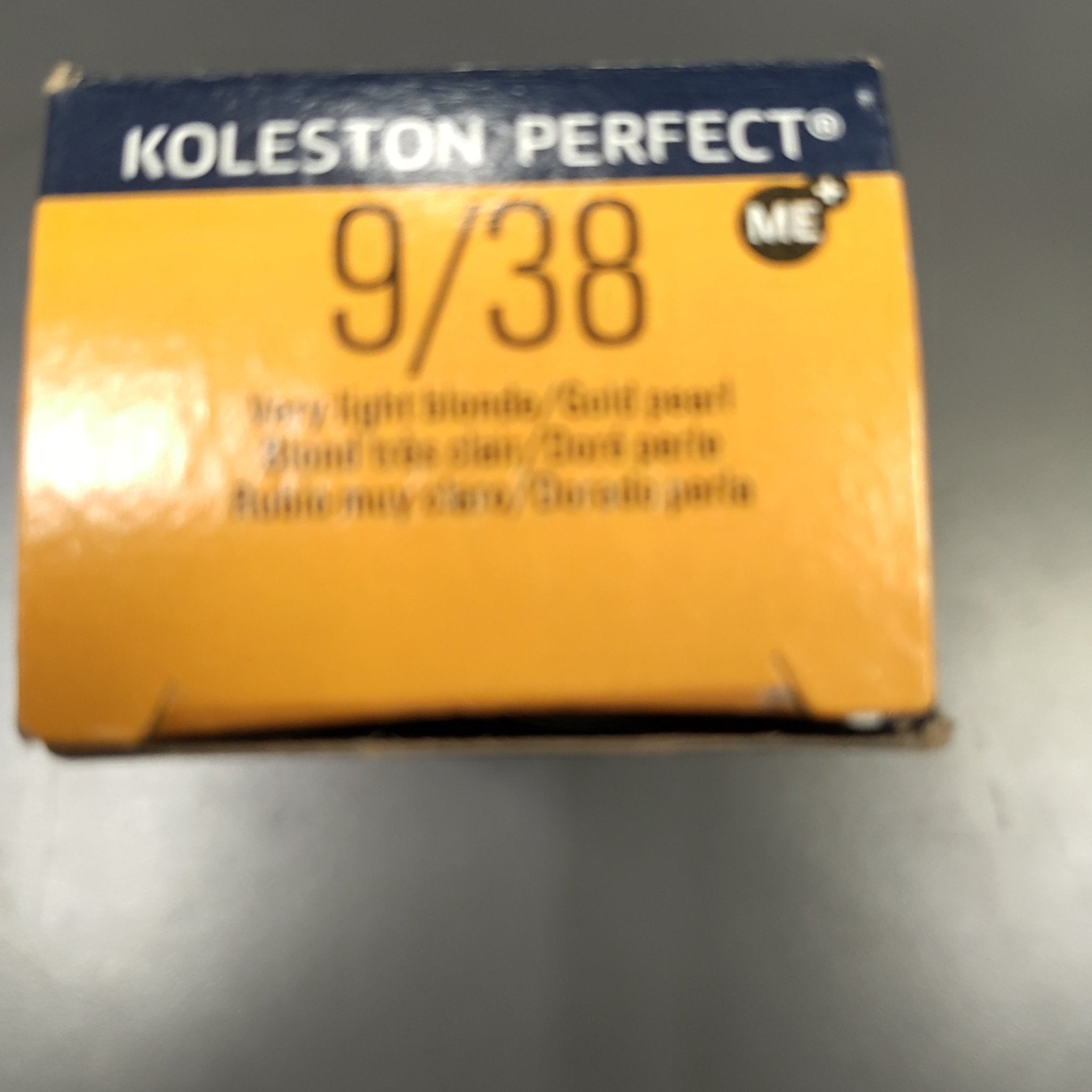Wella Koleston Perfect 9/38 Very Light Blonde