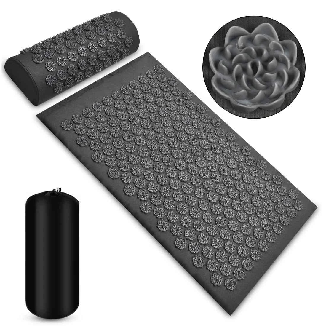 KuzneMat™ Acupressure Mat – Pain Relief & Muscle Relaxation