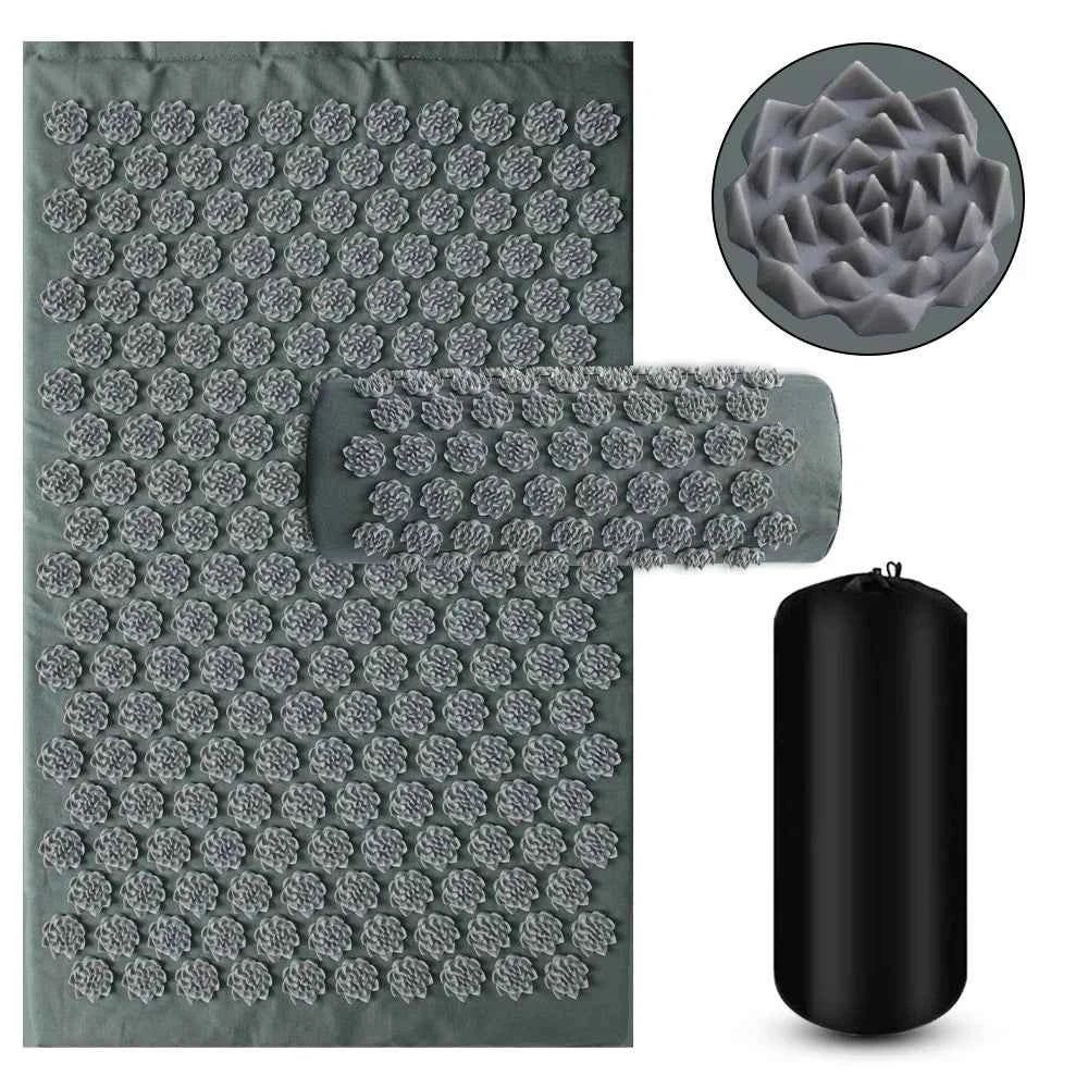 KuzneMat™ Acupressure Mat – Pain Relief & Muscle Relaxation