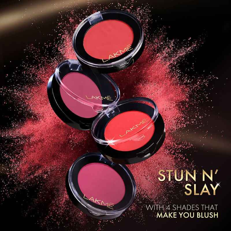 Lakme Face It Blush - Perfect Plum