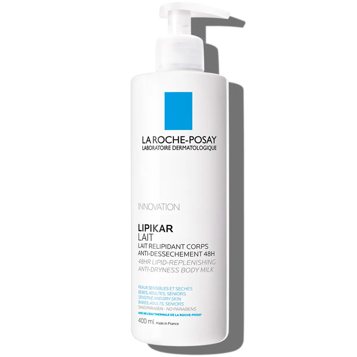 La Roche-Posay Lipikar Replenishing Anti-Dry Body Milk 400ml by Pasteur Pharmacy