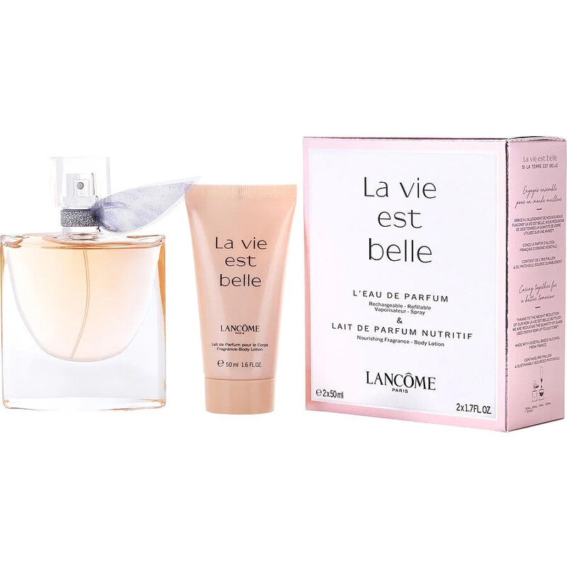 Lancome La Vie Est Belle 2 Gift-set (1.7 oz) and a Body Lotion (1.7 oz) DestGlow