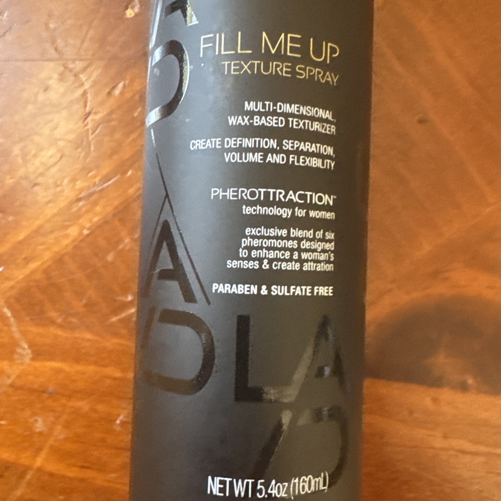 Laid Brand Fill Me Up Texture Spray, 5.4 oz (Cap Missing)