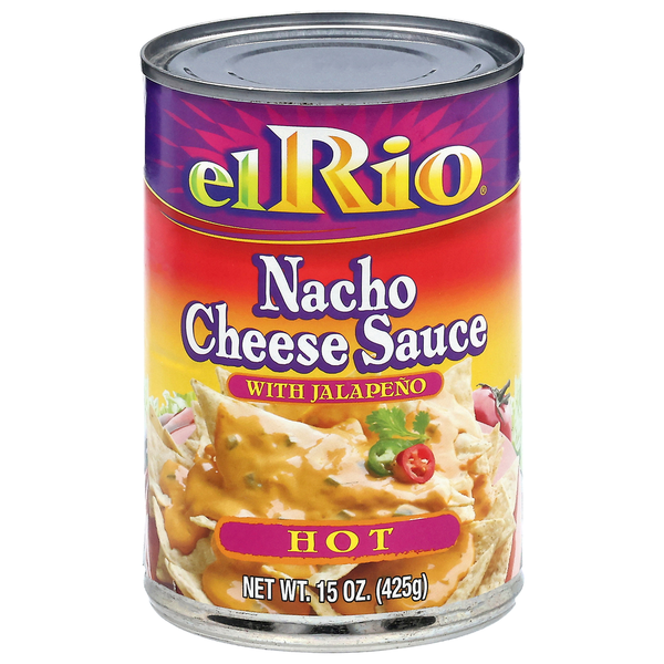 El Rio Hot Nacho Cheese Sauce with Jalapeno