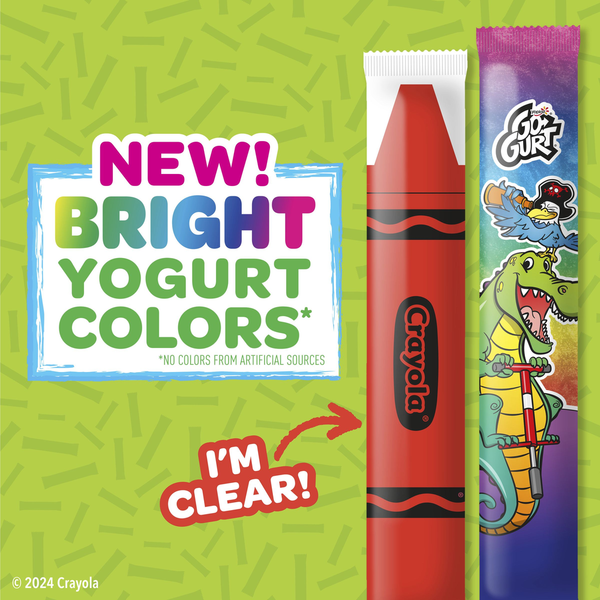 Go-Gurt Gluten Free Strawberry and Tropical Kids Yogurt Tubes