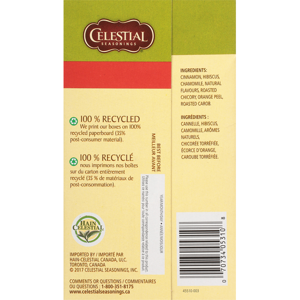 Celestial Seasonings Cinnamon Apple Spice Tea