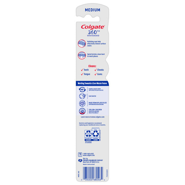 Colgate Medium Toothbrush for Stain Removal