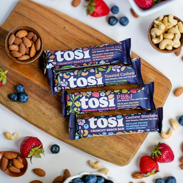 Tosi Almond Blueberry Snack Bar