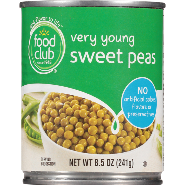 Food Club Very Young Sweet Peas