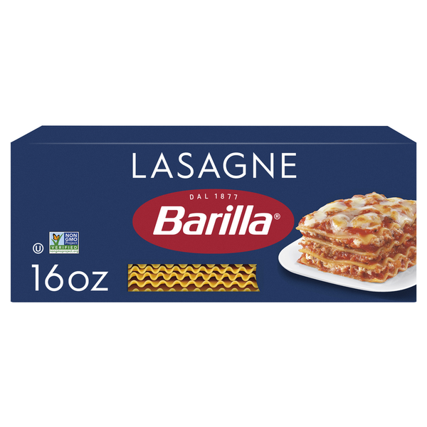 Barilla Wavy Lasagne - Non-GMO Pasta Made with Durum Wheat Semolina & Kosher Certified