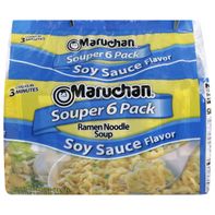 Maruchan Souper Ramen Noodle Soup, Soy Sauce, Pack...
️