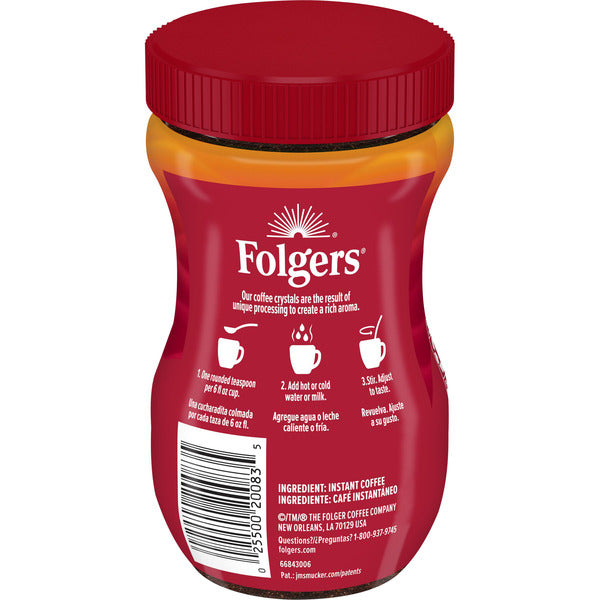 Folgers Classic Roast Instant Coffee