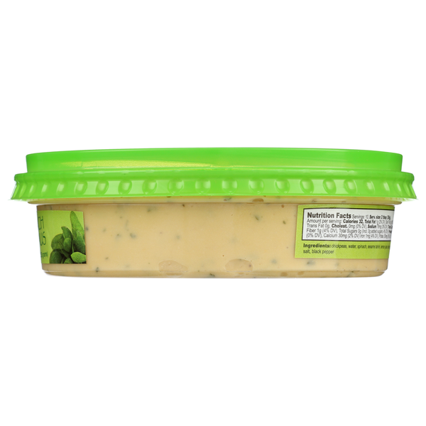 Oasis Mediterranean Cuisine Hommus Spinach