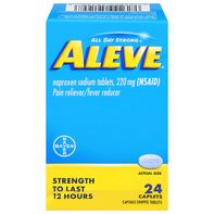 Aleve Pain Reliever/Fever Reducer, 220 mg, Caplets️