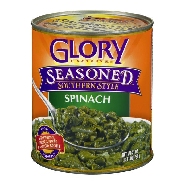 Glory Foods Seasoned Southern Style Spinach