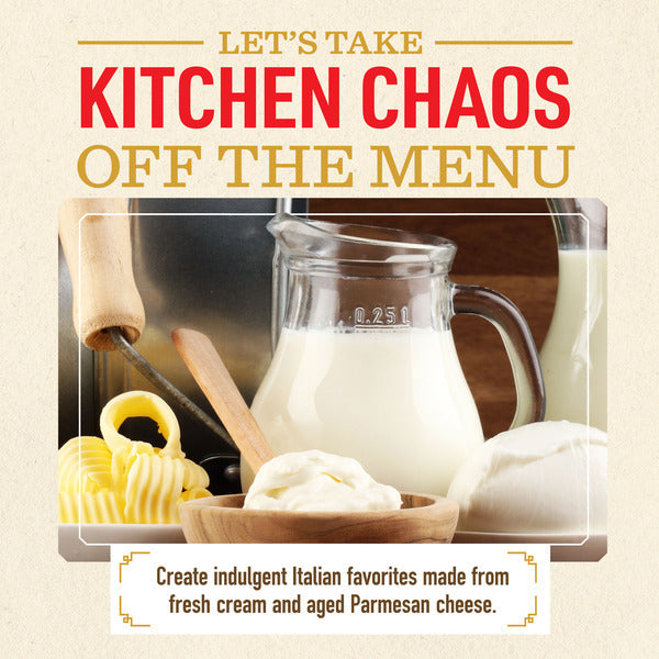 Bertolli Alfredo Sauce with Aged Parmesan Cheese, Made with Fresh Cream and Real Butter, 15 oz