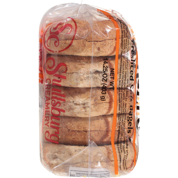 Shullsburg Creamery Presliced Multi Grain Bagels