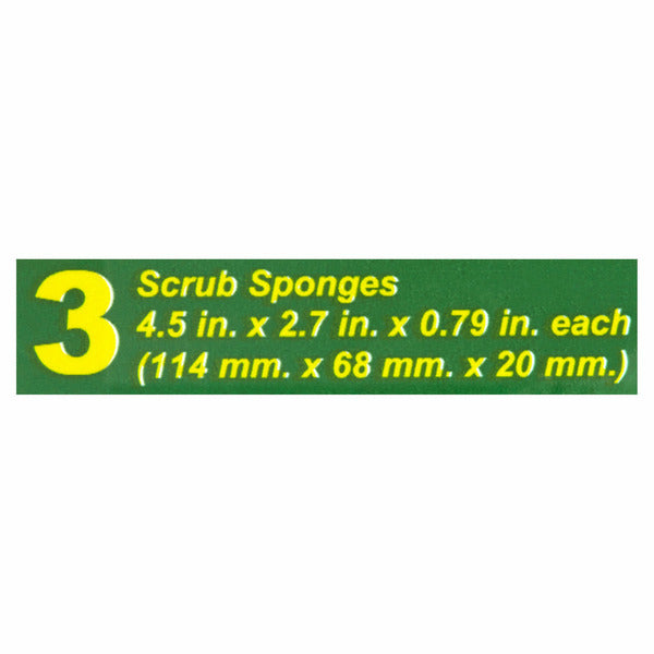 Comet Heavy Duty Cellulose Scrub Sponges