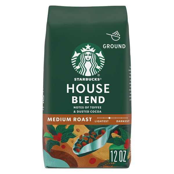 Starbucks House Blend Medium Roast Ground Coffee