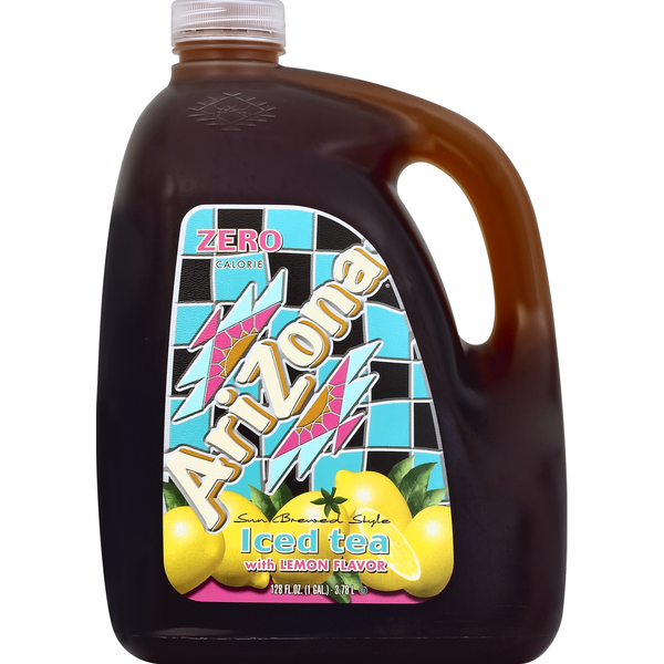 AriZona Iced Tea, with Lemon Flavor, Sun Brewed Style