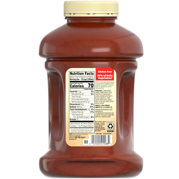 Prego Traditional Pasta Sauce