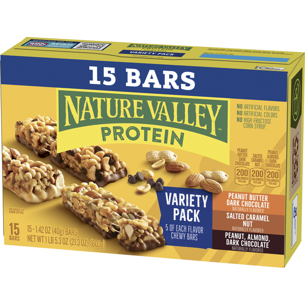 Nature Valley Protein Chewy Snack Bars Variety Pack
