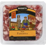 Busseto Foods Pancetta, Diced️