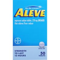 Aleve Pain Reliever/Fever Reducer, 220 mg, Tablets️