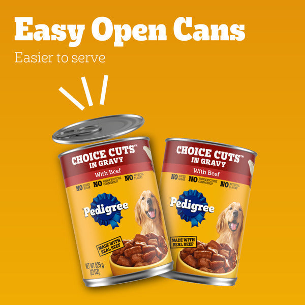 Pedigree Choice Cuts In Gravy with Beef Wet Dog Food