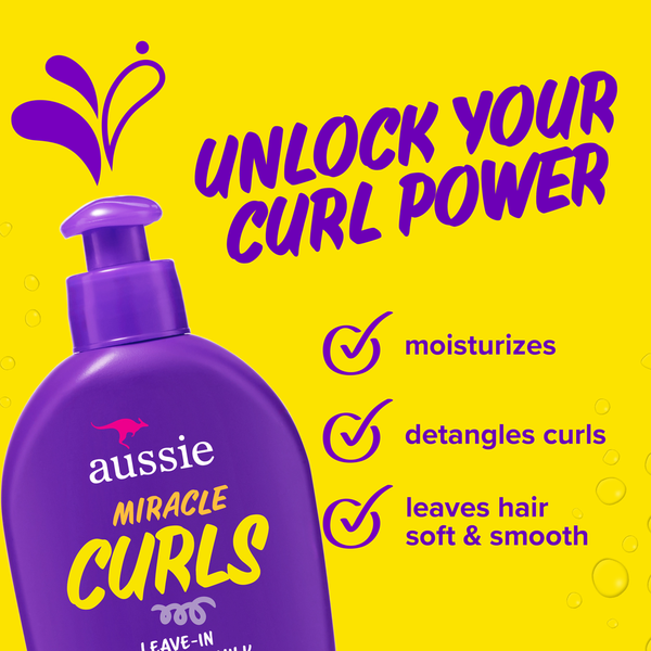 Aussie Miracle Curls Detangling Milk
