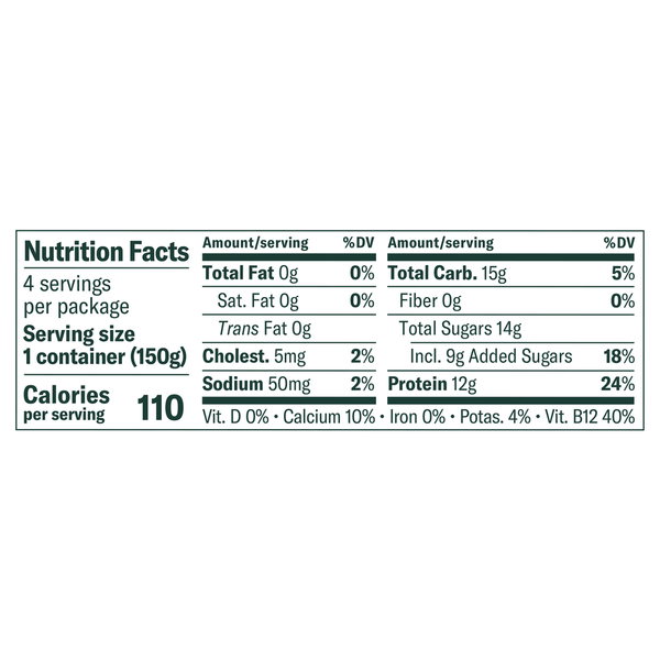 Chobani Nonfat Greek Vanilla Yogurt Value Pack