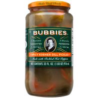 Bubbies Kosher Dills, Spicy️