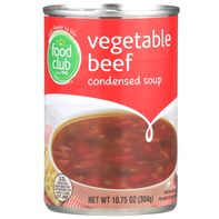 Food Club Vegetable Beef Condensed Soup️