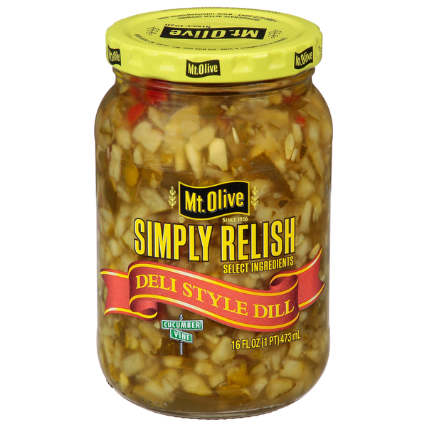 Mt. Olive Simply Relish, Deli Style Dill