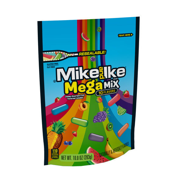 Mike And Ike® Candy, 10 Flavors, Mega Mix