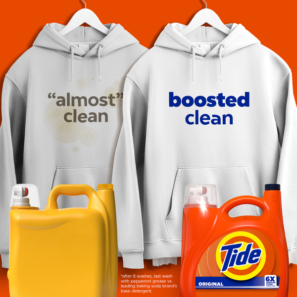 Tide Laundry Detergent Liquid, Original Scent, 100 Loads