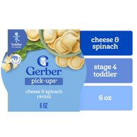 Gerber Pick-Ups Cheese And Spinach Ravioli Toddler...
️