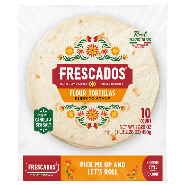 Frescados Burrito Style Flour Tortillas