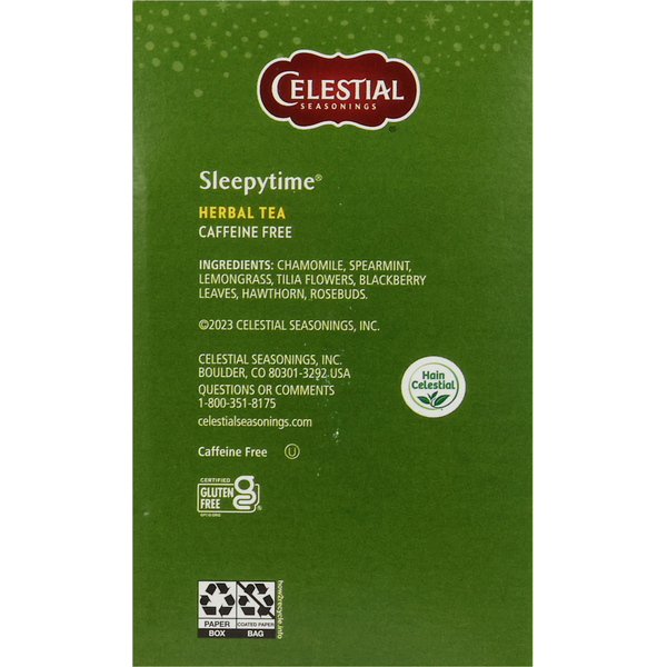 Celestial Seasonings Sleepytime Caffeine Free Herbal Tea