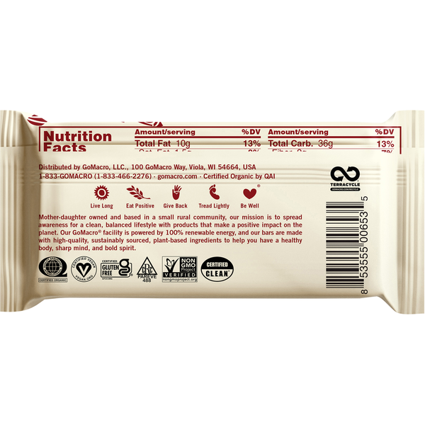 GoMacro Maple Sea Salt MacroBar