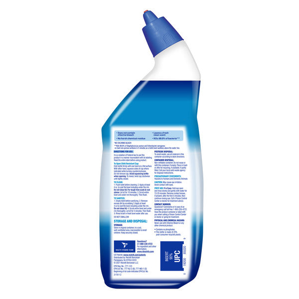 Lysol Toilet Bowl Cleaner Gel Stain Removal