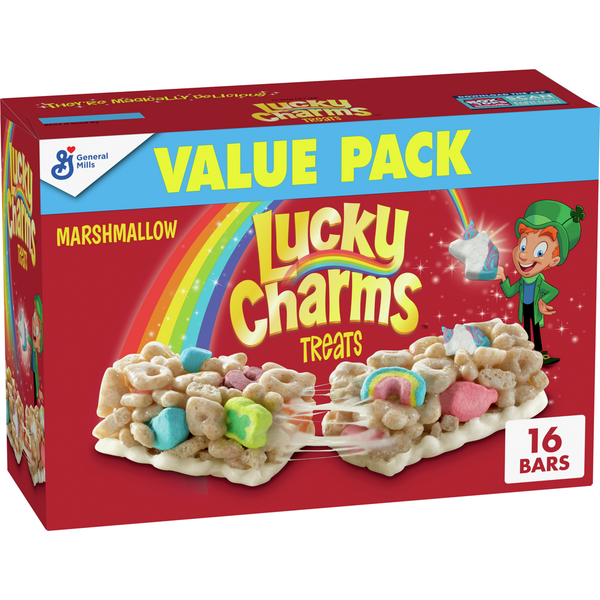 General Mills Lucky Charms Cereal Treat Bars Value Pack