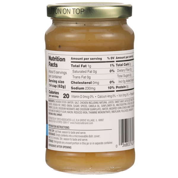 Food Club Homestyle Chicken Gravy