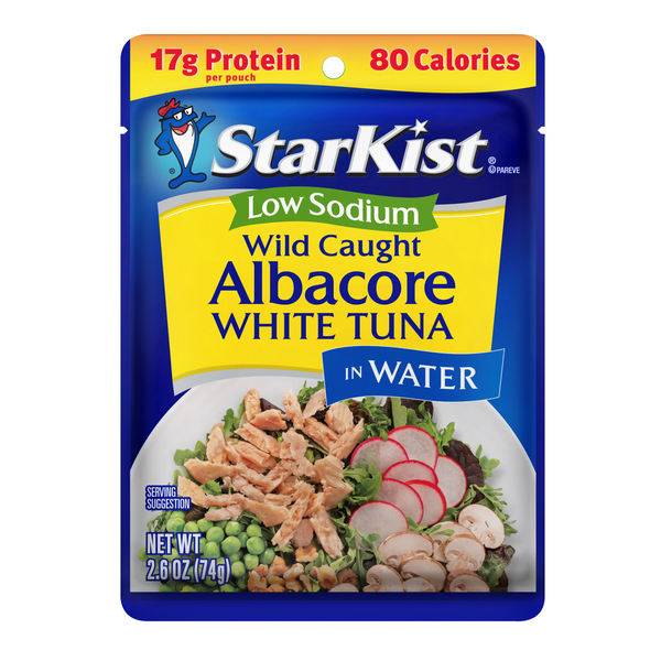 StarKist Low Sodium Wild Caught Albacore White Tuna in Water