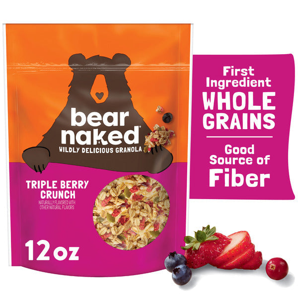 Bear Naked 100% Pure & Natural Triple Berry Crunch