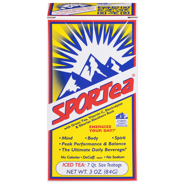 SPORTea Iced Tea, Teabags