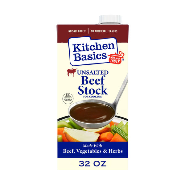 Kitchen Basics Unsalted Beef\n Stock