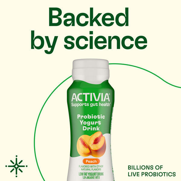 Activia Peach Probiotic Dairy Drink
